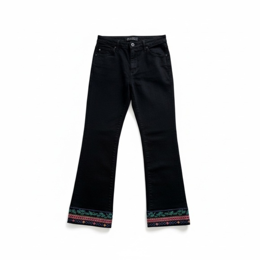 AG Jodi High Rise Slim Flare Crop Jeans